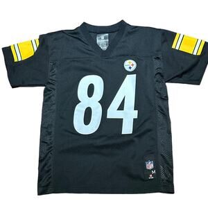 NFL Team Apparel Pittsburg Steelers Boys/Youth Medium Black Jersey